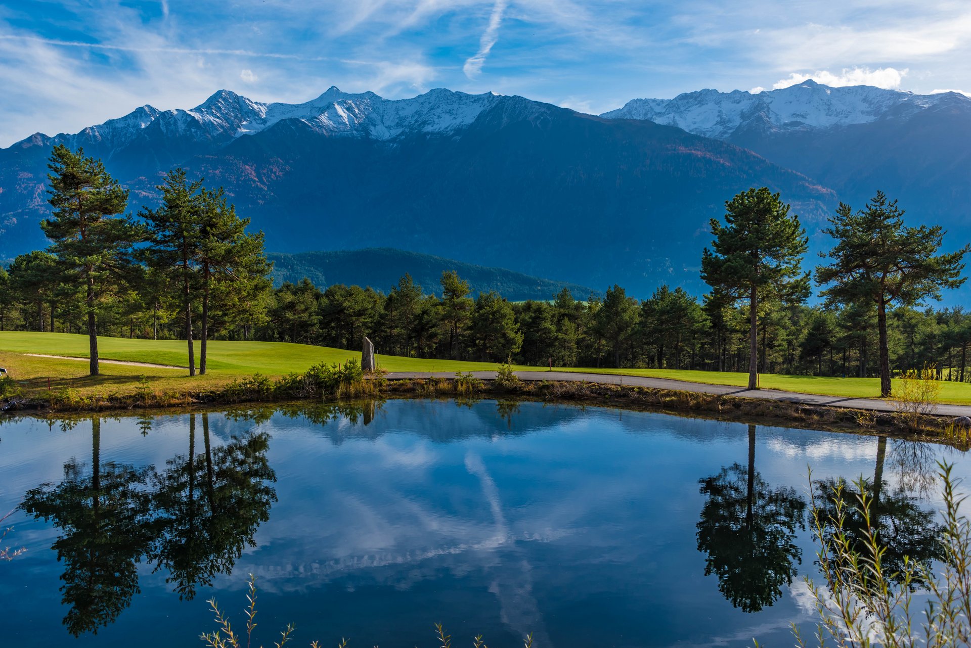 Golfpark Mieminger Plateau - mit Bergpanorma und atemberaubender Naturkullisse