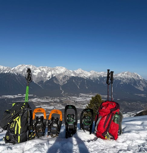 Schneeschuhwandern am Mieminger Sonnenplateau