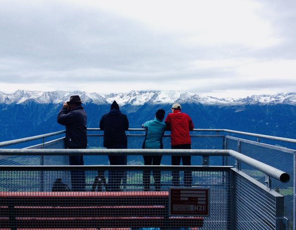Simmering-Horn, Aussichtsplattform mit Panoramablick